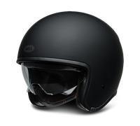 Casque Jet Bell TX 501 Noir MatL Noir Mat