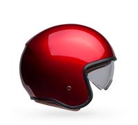 Bell TX 501 Solid, casque ouvert M Rouge Rouge