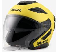 Casque jet Blauer JJ-01 Monochrome jaune mat