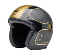 Bell Custom 500 Carbon RSD, casque ouvert XL Noir/Or Noir/Or