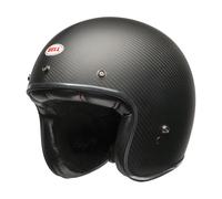 Casque Jet Bell Custom 500 Carbon Solid Matte Black