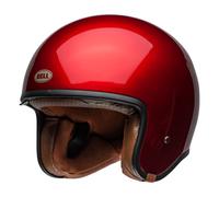 Bell TX 501 Solid, casque ouvert M Rouge Rouge