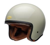 Casque Jet Café Racer BELL TX501 Vintage Blanc Brillant 22.06