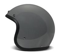 Casque Jet Café Racer DMD Vintage Crayon Gris Brillant