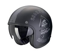 Casque Jet Cafe Racer SCORPION BELFAST EVO SPADE Noir Mat Argent