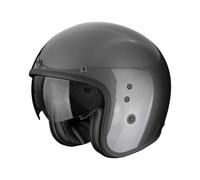 Casque Jet Cafe Racer Scorpion EXO BELFAST EVO Noir Métallisé