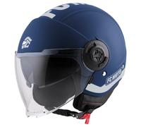 FC-Moto Ralgo Casque Jet, Bleu/Gris, M