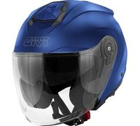 Casque jet GIVI X25 bleu mat solide taille XL