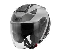 Casque Jet GIVI X25 Target Titane Mat Noir