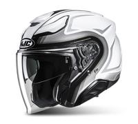 Casque Jet HJC F31 Bask Blanc/GrisM Blanc,Gris