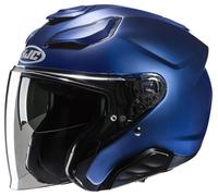 Casque Jet HJC F31 SOLID SEMI FLAT METALLIC BLUE
