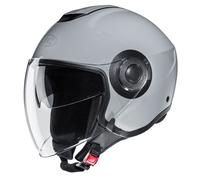 Casque Jet HJC i40N Policarbonate Avec Visière Longue Intégrée SOLID N GRAY