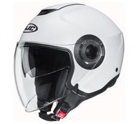 HJC i40N Solid Casque jet, blanc, taille S pour homme