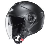 HJC, Casque Jet Moto i40N Semi Mat Noir, XXL
