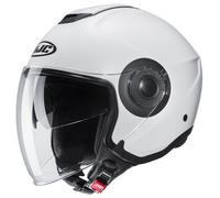 Casque Jet HJC i40N SOLID SEMI FLAT PEARL WHITE