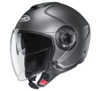 Casque Jet HJC i40N SOLID SEMI FLAT TITANIUM