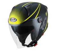 Casque Jet KYT D-CITY Colorful Yellow