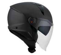 Casque Jet KYT D-City Mat Métal PistoletS Mat Métal Pistolet