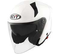 Casque Jet KYT TTR-JET Plain White