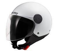 Casque Jet LS2 OF558 Sphere Lux II Blanc brillantS Blanc brillant