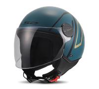 LS2 OF558 Sphere Lux II Minim Casque à face ouverte, bleu, taille L pour homme