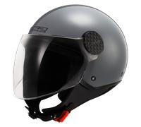 LS2 OF558 Sphere Lux II Solid Casque jet, gris, taille M