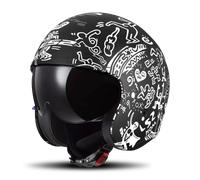Casque Jet LS2 OF599 Spitfire II Mat Noir/BlancXS Mat Noir,Blanc