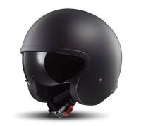 LS2 OF599 Spitfire II Solid Casque jet, noir, taille L pour homme