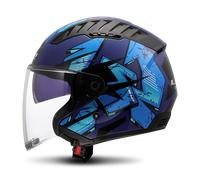Casque Jet LS2 OF600 Copter II BleuXXL Bleu