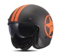 LS2 Helmets Casque jet OF601 Bob II C Star ECE 22.06 Noir 2XL