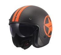 Casque jet LS2 OF601 BOB II CARBON STAR