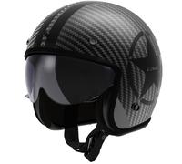 LS2, Casque Moto Jet BOB II Carbon Star Black, M