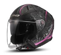 Casque Jet LS2 OF603 INFINITY II LOTUS Mat Mat roseS Mat rose