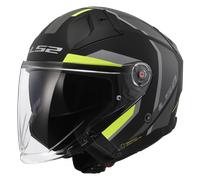 Casque Jet LS2 OF603 Infinity II Mat Noir/Jaune Haute Visibilité3XL Mat Noir,Jaune Haute Visibilité