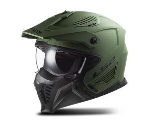 Casque Jet LS2 OF606 DRIFTER Mat vert militaireS Mat vert militaire