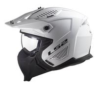Casque Jet LS2 OF606 DRIFTER Solide Blanc Brillant