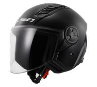 Casque Jet LS2 OF616 Airflow II Noir brillantS Noir brillant