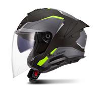 Casque Jet LS2 OF618 Verso II Air Noir/JauneXS Noir,Jaune