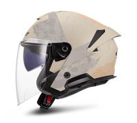 LS2 Helmets Casque jet OF618 Verso II Aqua Beige XS
