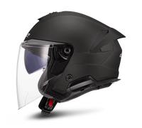LS2 OF618 Verso II Solid, casque ouvert L Noir Mat Noir Mat
