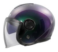 LS2 OF620 Classy Chameleon Casque jet, violet/vert, Taille L (59/60)