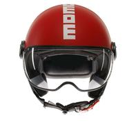 Casque Jet Momodesign FGTR CLASSIC Candy Matt Red/White