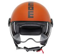 Casque Jet Momodesign FGTR CLASSIC Mono Matt Orange/Black