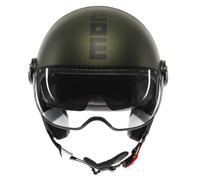 Casque Jet Momodesign FGTR EVO Mono Matt Green/Black