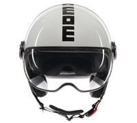 Casque jet MOMO FGTR Evo Mono S26, noir mat, XS (53/54)