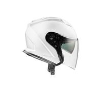Casque Jet Moto Scooter Premier Dokker U8 Blanc Double Visière Taille XXL