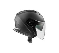 Casque Jet Moto Scooter Premier Dokker U9 BM Noir Mat Avec Visor Parasole M