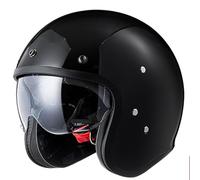 Casque Jet Moto Vintage Demi Casque De Scooter 3/4 Ouvert Homologué DOTECE Casques Bols Cruiser avec Visière Extensible Protection Multicouche pour Adultes Hommes Femmes B,M:57-58CM