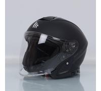 Casque jet MT Helmets Thunder 3 SV noir mat homme femme Taille M 57-58cm pour