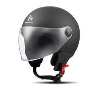 Casque Jet MT Street S Noir MatXS Noir Mat